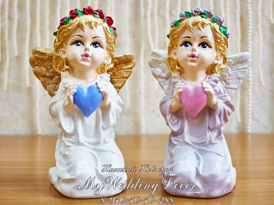 Два свадебных ангела декор